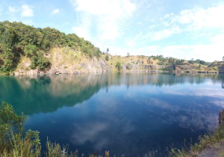 Paisagem da pedreira do Orleans