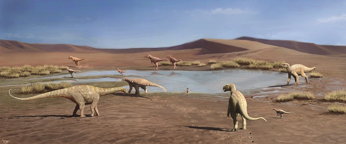 FAUNA NEWS As primeiras pegadas de dinossauros do Grupo Bauru