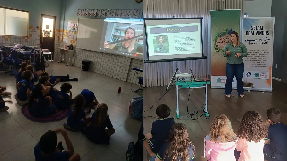 FAUNA NEWS Instituto Arara Azul e suas ações de educação ambiental